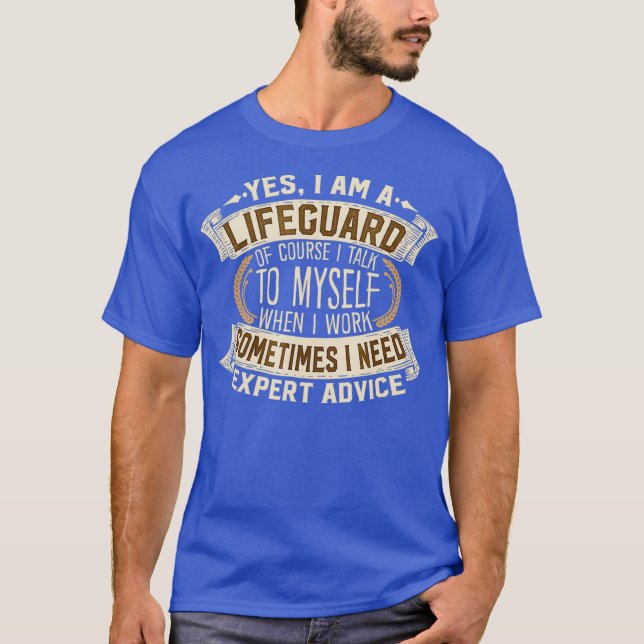 Funny Lifeguard Shirt I Men Women Gift (Vorderseite)