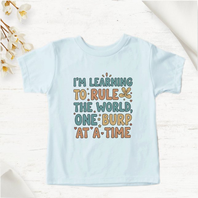 Funny Light Blue T-Shirt for Kids – Soft Cotton (Von Creator hochgeladen)