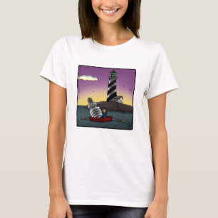 Funny Lighthouse Spaß Tee Shirt