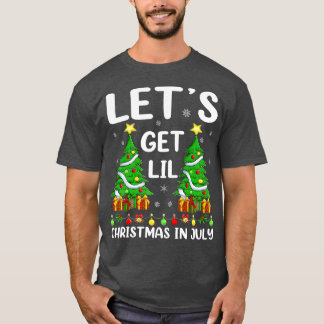 Funny Lighting Weihnachtsbaum Lasst uns Weihnachte T-Shirt