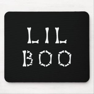 Funny Lil Boo Halloween Mummy Deady Halloween Matc Mousepad
