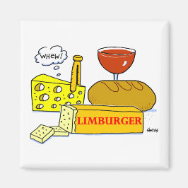 Funny Limburger Käse Cartoon Gastgeschenk schmecke Magnet