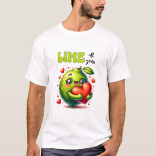 Funny Limon All Yours Punny Valentine T-Shirt
