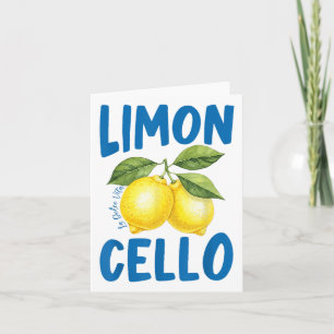 Funny Limoncello La Dolce Vita Karte