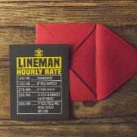 Funny Lineman Stundensatz