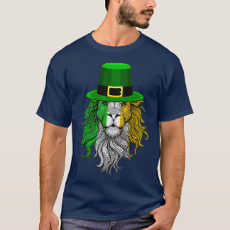 Funny Lion Ireland flagge , Irish Lion Hat T-Shirt