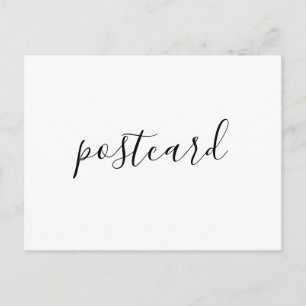 Funny Literal Word Postcard Postkarte