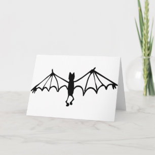 Funny Little Bat Karte
