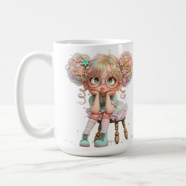 Funny Little Girl Tasse (Links)