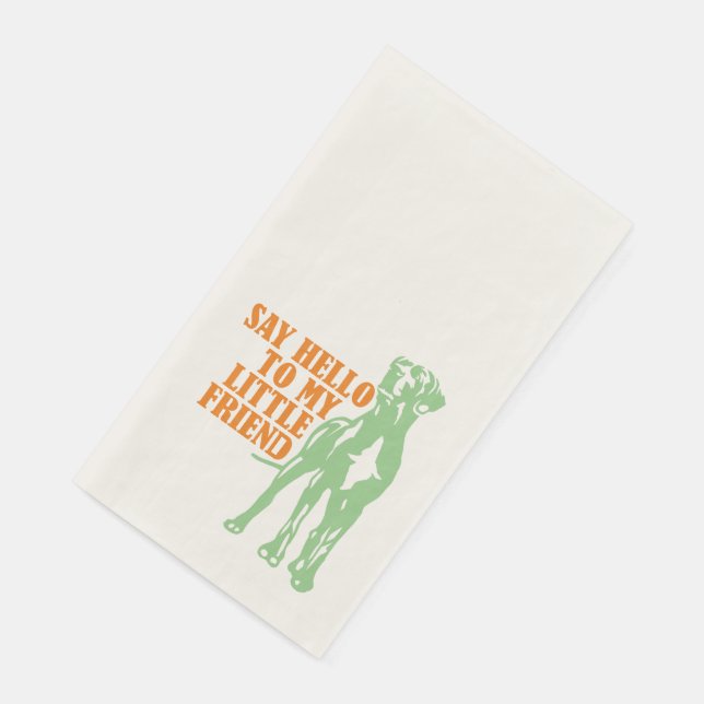Funny Little Great Dane Paper Handtücher Serviette (Ecke)