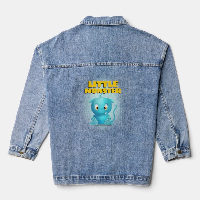 Funny Little Monster Jeansjacke (Rückseite)