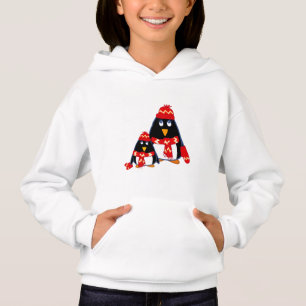 Funny Little Penguins Weihnachtsgeschenk Hoodie