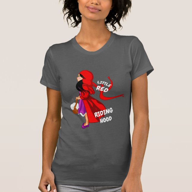 Funny Little Red Riding Hood T-Shirt (Vorderseite)