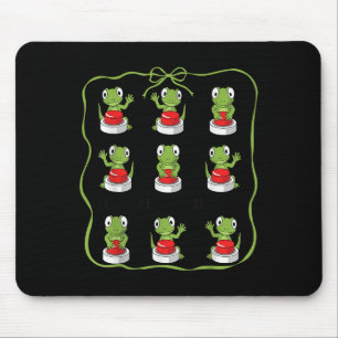 Funny Lizard Lizard Lizard Animal Button Meme Mousepad