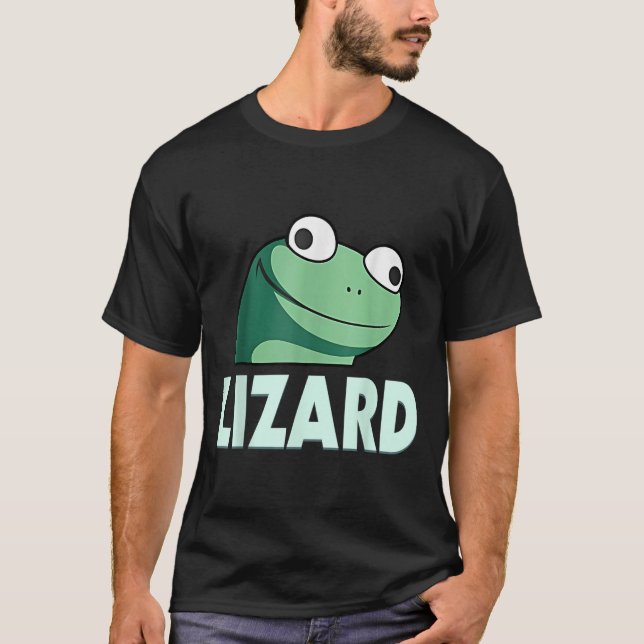 Funny Lizard Lizard Lizard Meme for Men Women Kid T-Shirt (Vorderseite)