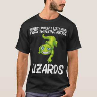 Funny Lizard Lover Design für Männer Frauen Reptil T-Shirt