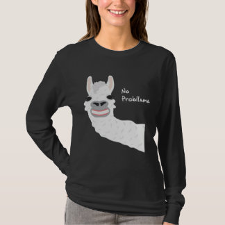 Funny Llama Alpaca No Prob llama Gift Men Women T-Shirt