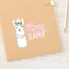 Funny Llama MAMA Niedlich Mütter Tag Geburtstag Ge Aufkleber