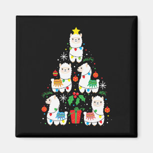 Funny Llama Weihnachtsbaum Dekoration Geschenk Wom Magnet