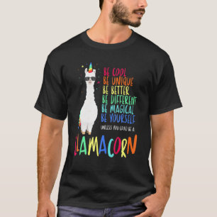 Funny Llamacorn Funny Niedlich Llama Unicorns T-Shirt