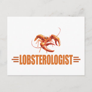 Funny Lobster Postkarte
