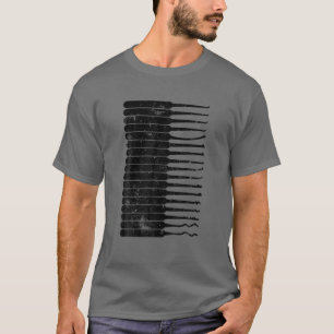 Funny Locksmith Art Men Vater Lock Picktools Schl T-Shirt