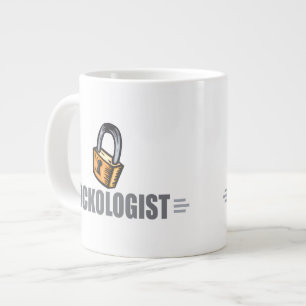 Funny Locksmith Jumbo-Tasse