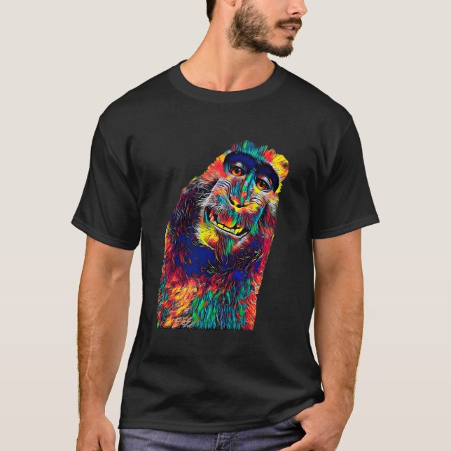 Funny Looking Monkey T-Shirt (Vorderseite)