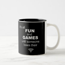 Funny Losing WiFi Internet - Schwarz