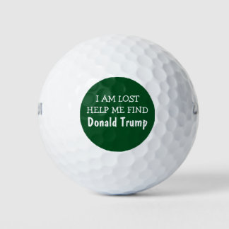 Funny Lost Donald Trump Golfball