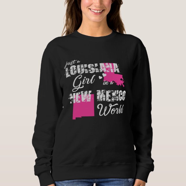 Funny Louisiana Shirts Just a Louisiana girl in a  (Vorderseite)