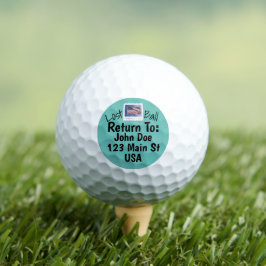 Funny Love Golf Ball