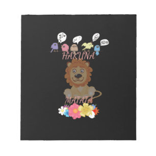 Funny Löwe Notizblock