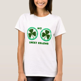 Funny LUCKY CHARMS Lady T - Shirt