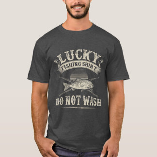 Funny Lucky Foreut Fishing Grafik für Frauen Männe T-Shirt