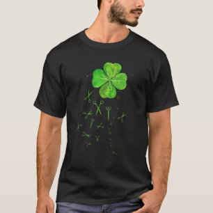 Funny Lucky Kleeblatt Friseur Friseur St Pa T-Shirt