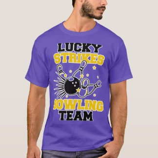 Funny Lucky Strikes Bowling Team T T-Shirt