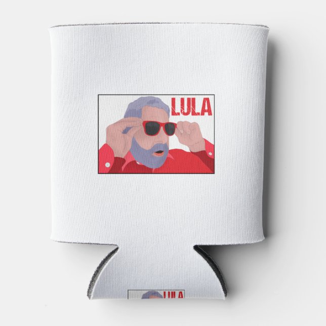 Funny Lula Meme with Sunglasses Dosenkühler (Vorderseite)