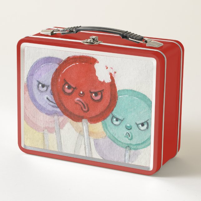 Funny Lunchbox Food Themed - Lollipops of Fury (Vorderseite)