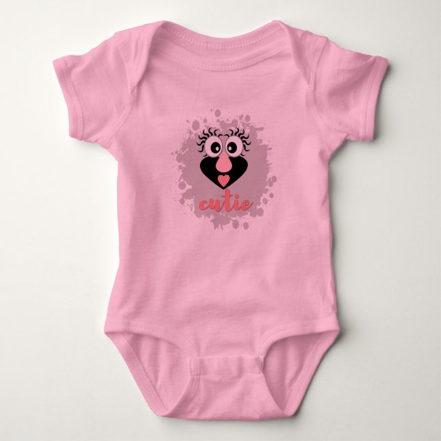 Funny lustig gnome baby strampler (Vorderseite)