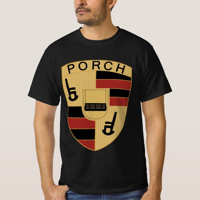 Funny Luxury Brand Knockoff Porch Männer Shirt (Vorderseite)