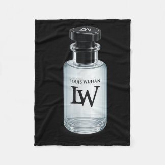 Funny LW Glass Bottle Sprayer Meme Fleecedecke