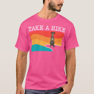 Funny machen eine Wanderung Sloughi Grafische Wand T-Shirt