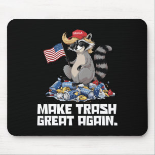 Funny macht Müll wieder groß Trump Müll verweisen Mousepad