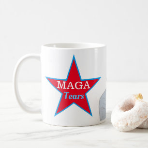 Funny MAGA Tees Trump Clown Politischer Kaffee Tas Kaffeetasse