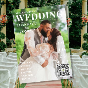 Funny Magazine Cover Dark Foto Wedding danke Einladung