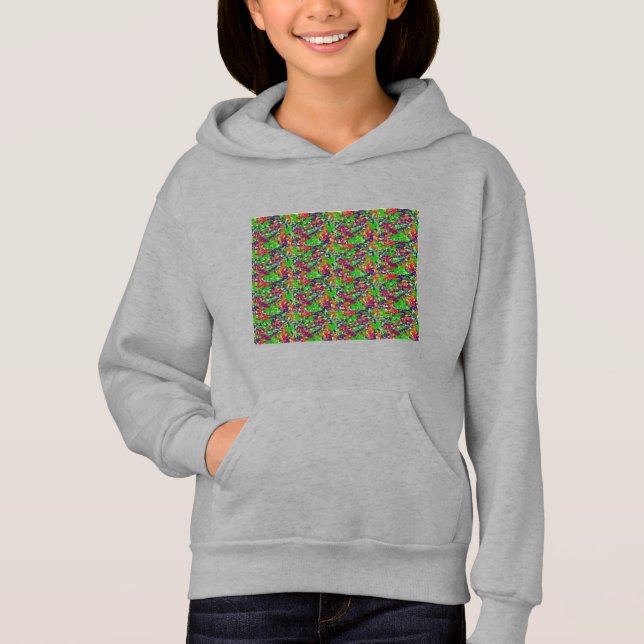 Funny Magic Eye 67 Hoodie (Vorderseite)