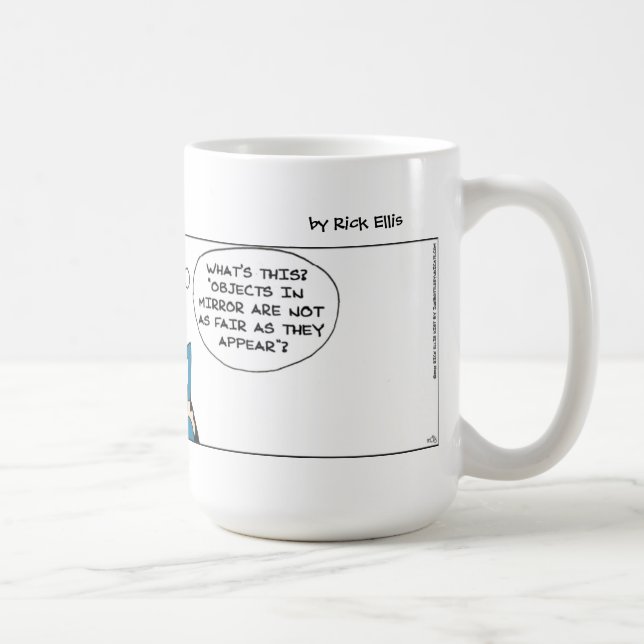 Funny Magic Mirror Tasse (Rechts)