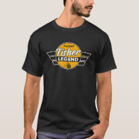 Funny Magnet Fisher Legend Apparel Dirt Fishing