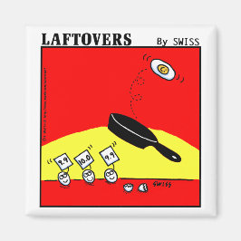 Funny Magnet mit Gymnasteiern